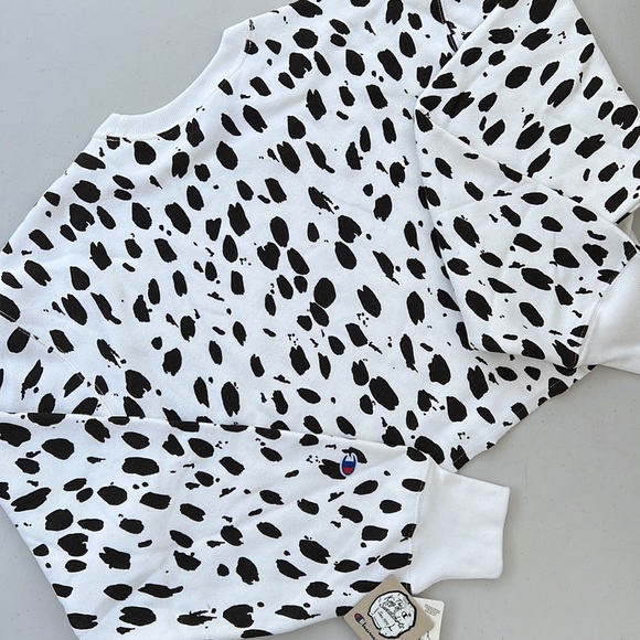 CHAMPION Reverse Weave Animal Print Sweatshirt (size L) - Picture 3 of 8